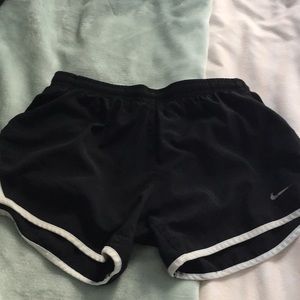 Black Nike shorts